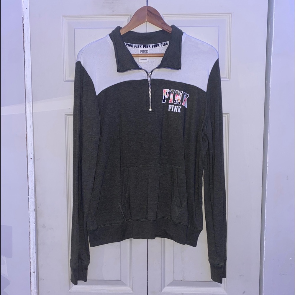 VS Pink quarter zip